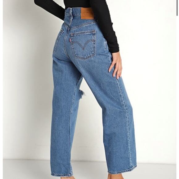 Levi’s Ribcage Straight Ankle Jeans size 28 - Picture 2 of 12